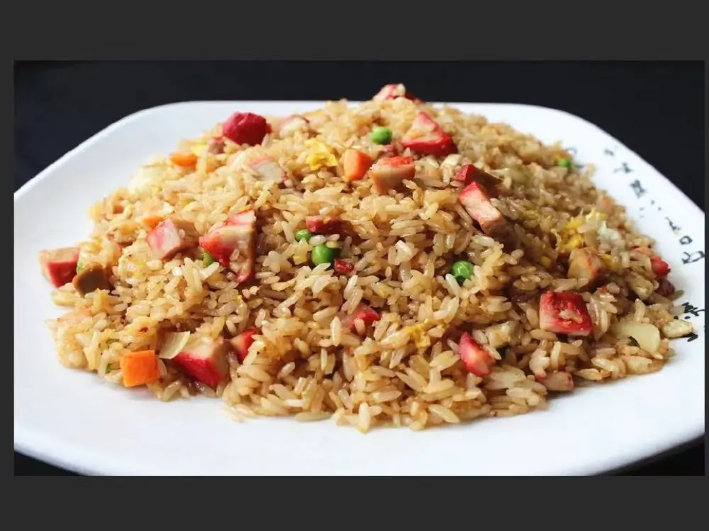 BBQ pork fried rice at Peking Garden, a Chinese Restaurant in Sumner