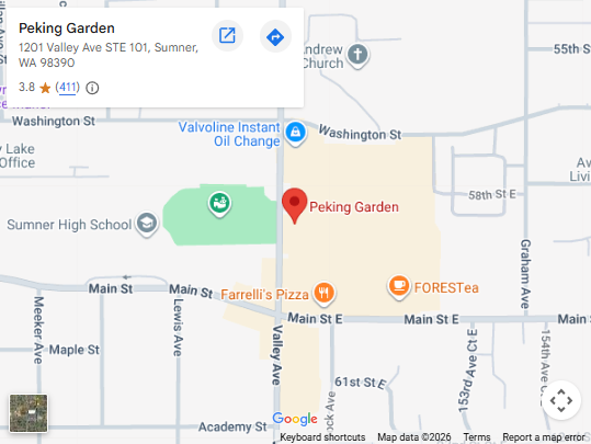 Location, 1201 Valley Ave STE 101, Sumner, WA 98390